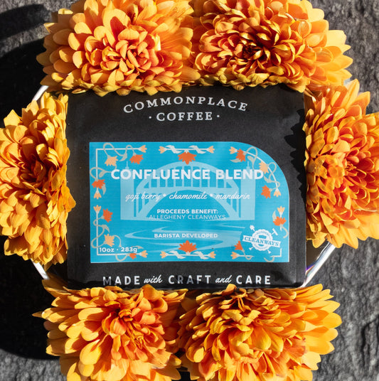 Commonplace Coffee Releases Staff-Developed Confluence Blend in Partnership with Allegheny CleanWays