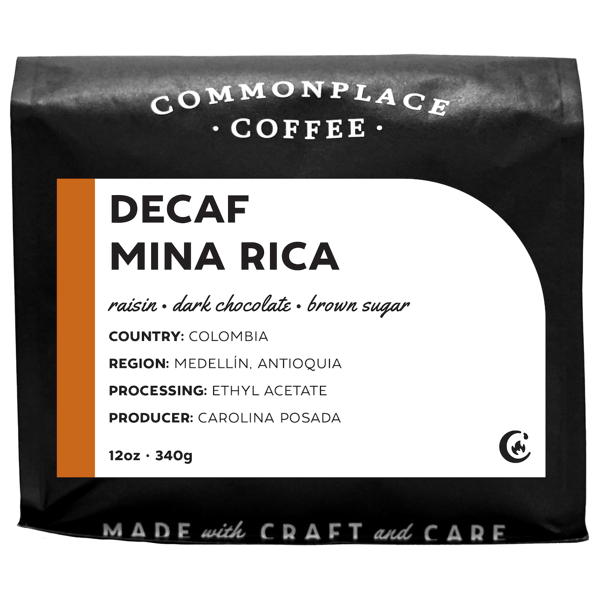 DE インテンスセレクション 1kg*6cs コーヒー Decaf Mina Rica - Colombian Coffee | Commonplace Coffee