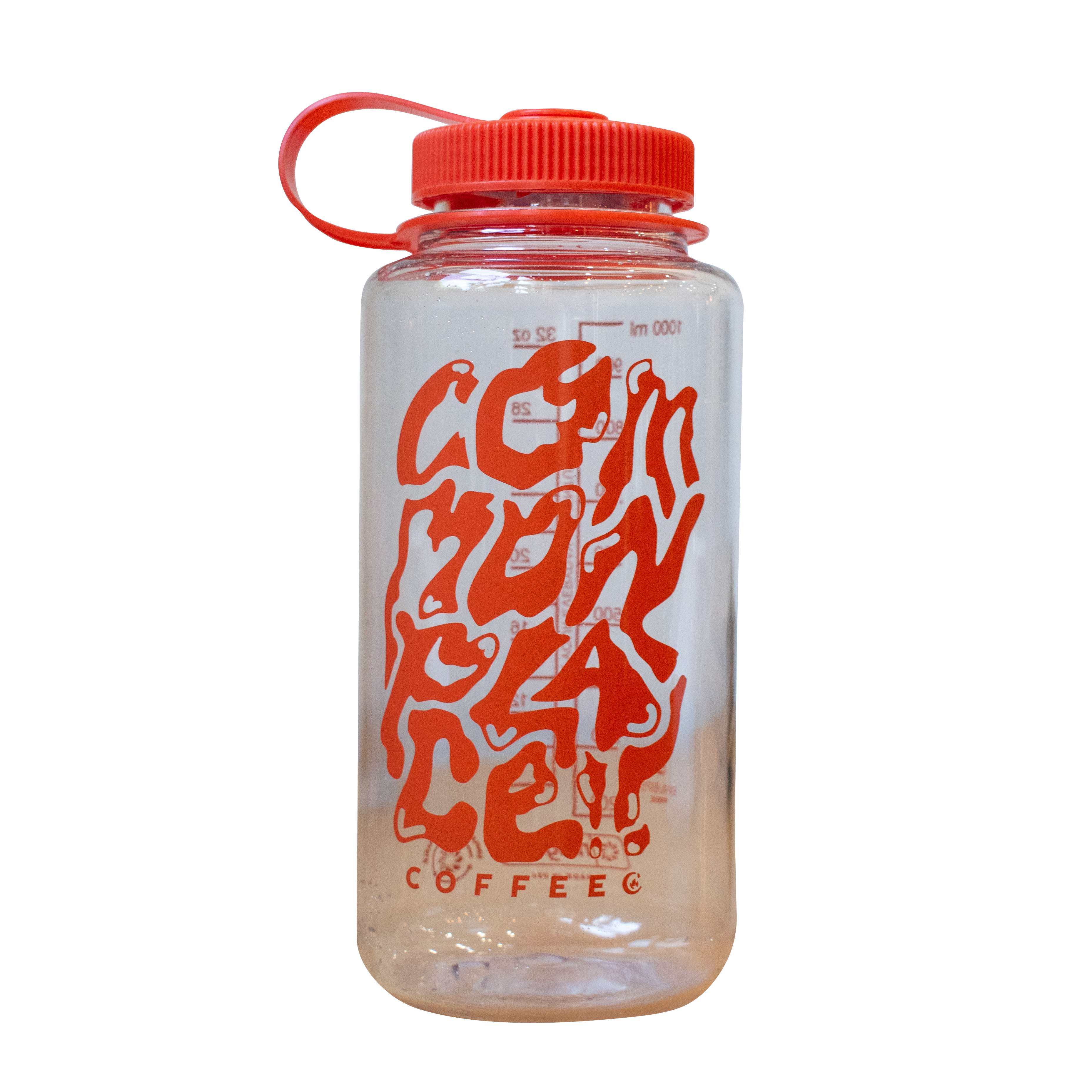 32oz Orange Nalgene Water Bottle